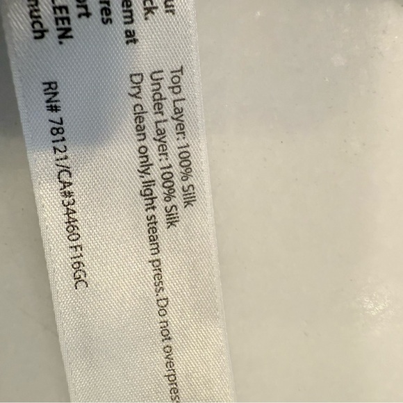 Eileen Fisher Silk Tank Top Sz XS Ivory Neutral Sleeveless layered Blouse - Picture 8 of 9